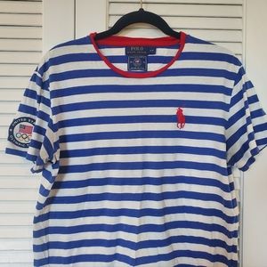 USA Olympic team Polo by Ralph Lauren polo t-shirt size M